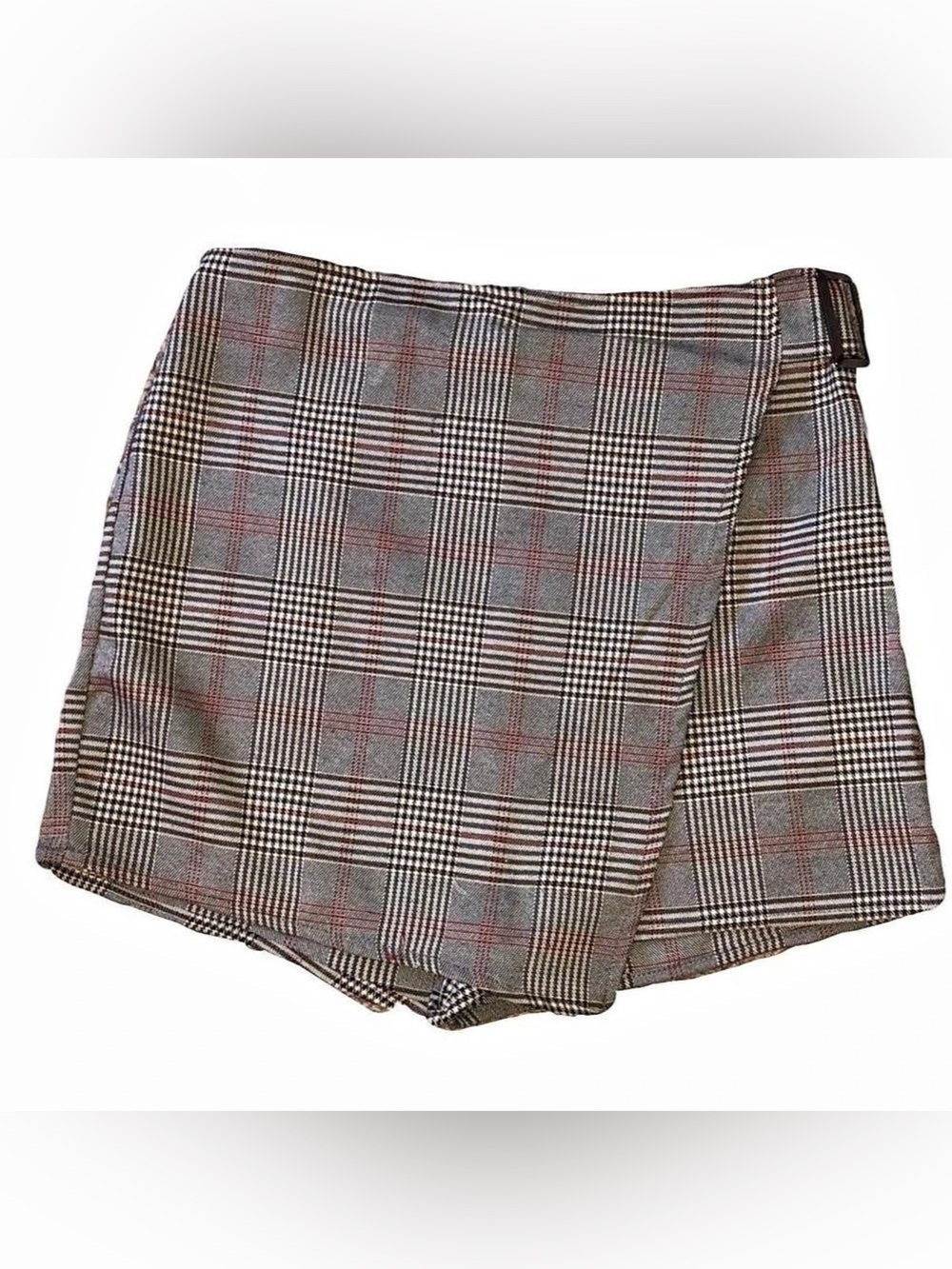 Plaid Skort